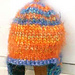 Mossa med virkade oronlappar pattern 