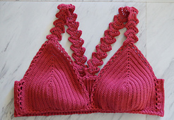 Hot Diva Crochet Bra Top