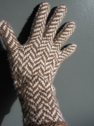 Herringbone Gloves ヘリンボーンの手袋 photo 1