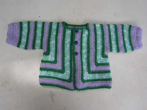 Surprise Baby Cardigan photo 1