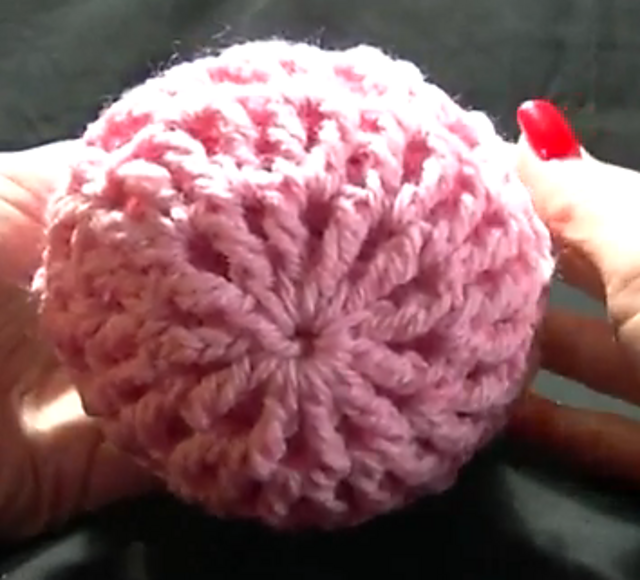 Ravelry Hair bun cover pattern by Crochet with Clare