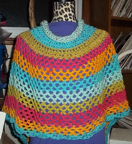 1128yt- Marly Asymmetrical Poncho photo 9