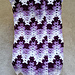 Ripple V Stitch Afghan Throw photo 3