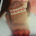Autumn woods mittens pattern 