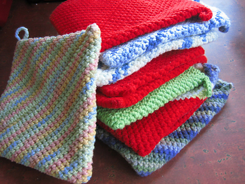 Folded Potholder