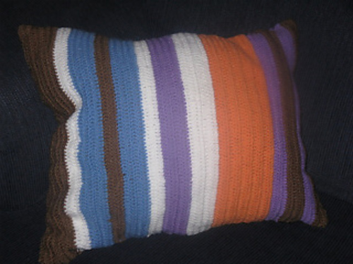 Multi-Striped Cushion Cover photo 2