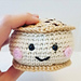 Izzy the Ice Cream Sandwich pattern 