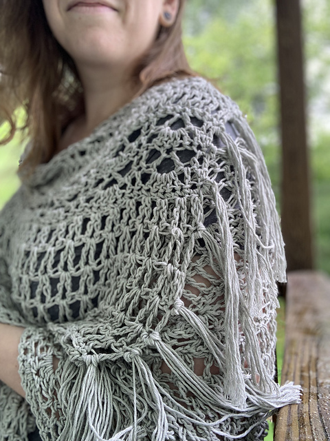 sparkly evening shawl