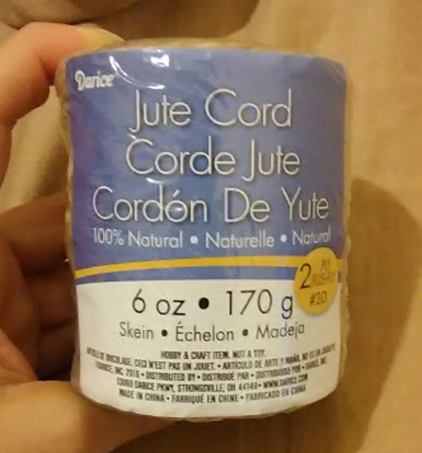 Ravelry Darice Jute Cord 2 ply 20 lb