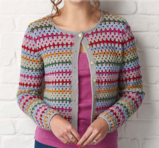 A Good Vintage Cardigan pattern by Fran Morgan