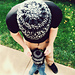 Little Man/ Big Man Matching Beanies pattern 