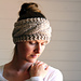 Headband : Cable Knit pattern 