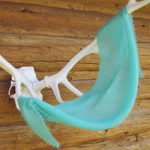 garter shawl