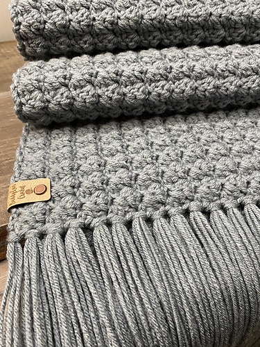 Min Lenny-løperklut Skjerf - BuddyLuv's Crochet