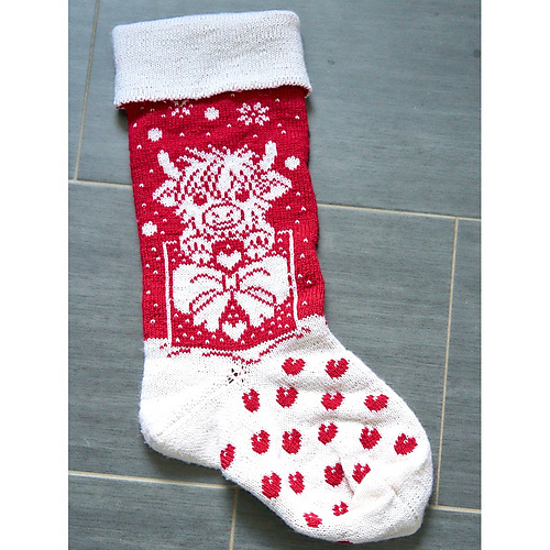 Weihnachtsstrumpf "Geschenkezeit"
