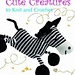 Zebra toy pattern 