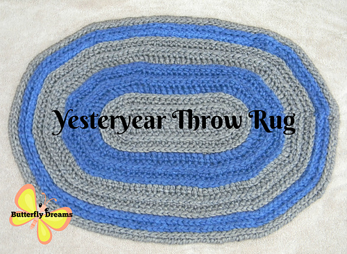 Yesteryear Throw Rug photo 1