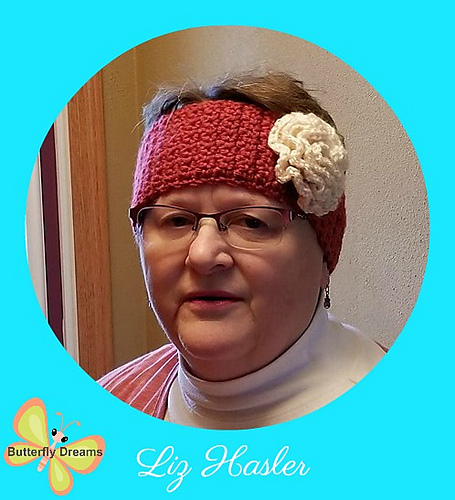 Winter Rose Earwarmer/Headband photo 5