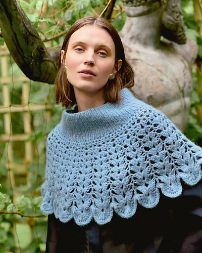 Flowerfield Poncho