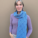 PT 8713 - Waterfall Scarf and Beanie pattern 