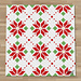 C2C Christmas Poinsettia Blanket pattern 