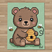 C2C Honey Bear Blanket pattern 