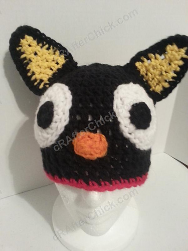 Ravelry: Chococat the Black Cat Hat pattern by Niki Wyre