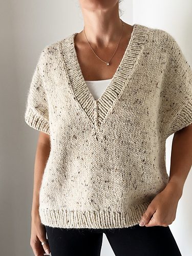 Aske Slipover V-Neck - Caidree