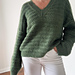 Yutori Sweater V Neck pattern