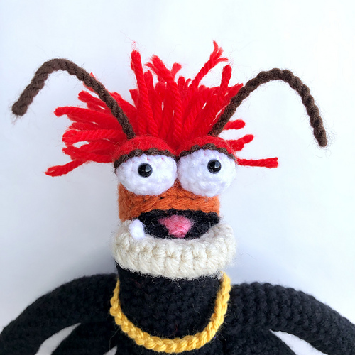 Pepe the King Prawn Muppet - Amber Romano