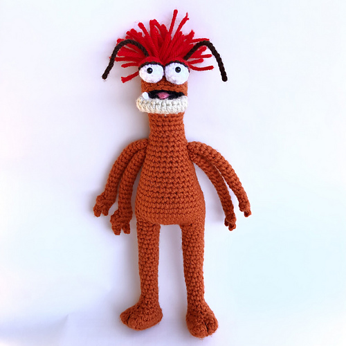 Pepe the King Prawn Muppet - Amber Romano