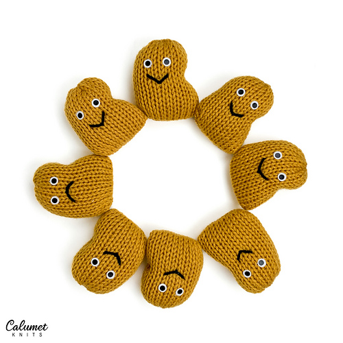 Ravelry: Chicken Nuggets on Addi Express pattern by Mary Moilanen