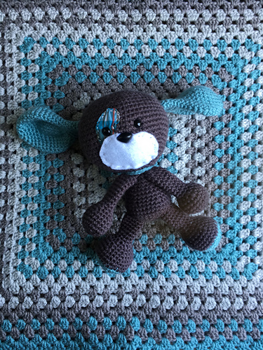 Amigurumi Domino The Dog photo 4