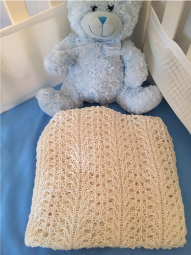 Baptismal Baby Blanket photo 2