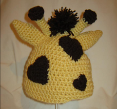 Back side of giraffe with heart spots!