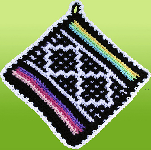 Ravelry: Native American-Inspired Potholders pattern by Carol Hegar