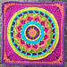 Dream Circle Square and Mandala pattern 