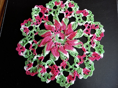 Ravelry: Pretty Pinwheel Doily pattern by Elizabeth Ann White