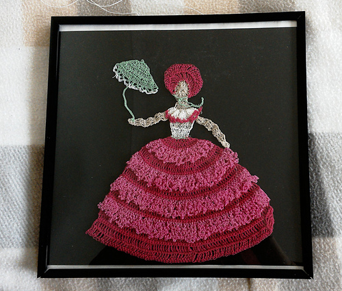Crinoline Cameo Pillow Case or Picture #CL-264 photo 1