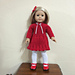 American Girl Doll Little Red Dress photo 3