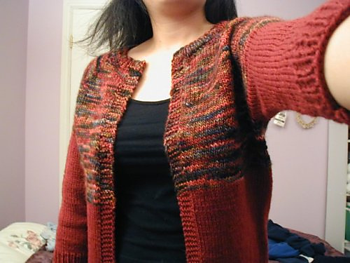 Top-Down Raglan Cardigan photo 2