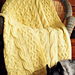 Reversibly Cabled Afghan (111LC) pattern 