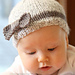 Bow Baby Hat pattern 