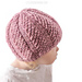 Twisted Rib Hat pattern 