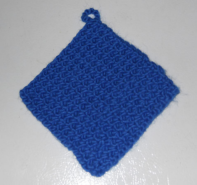 Ravelry "Doubled Crochet" Pot Holder pattern by Midge Edwards