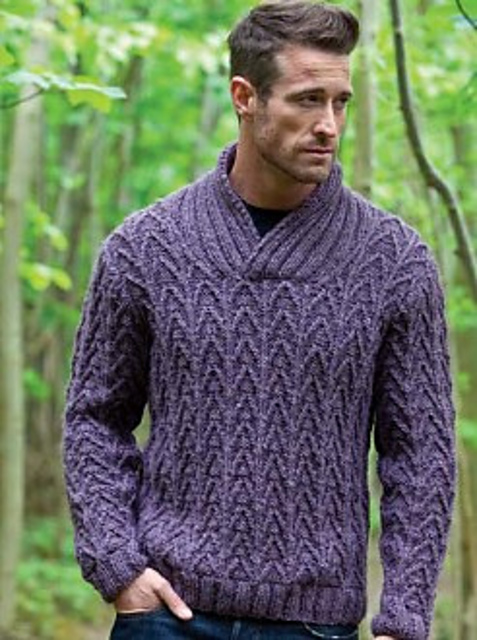Cross Neck Jumper pattern by Pat Menchini