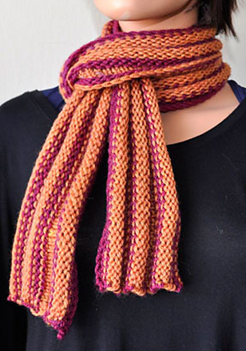 Rippled Rows Ravelry: Ripple Rows Scarf pattern by Susan Druding