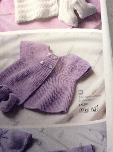 02 Gilet sans manches et Chaussons photo 2
