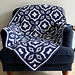 Midnight Diamond Blanket pattern