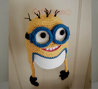 Despicable Me Minion Earflap Hat 